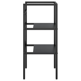 Wastafelframe 40x38x83 cm ijzer zwart 4