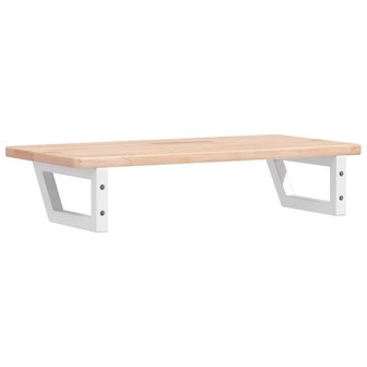 Badkamer wandschap staal en massief eikenhout 6