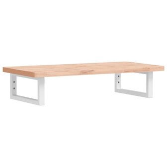 Badkamer wandschap staal en massief beukenhout 2