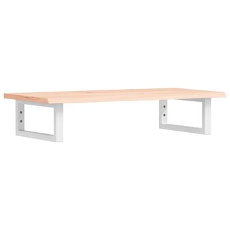 Badkamer wandschap staal en massief eikenhout  2