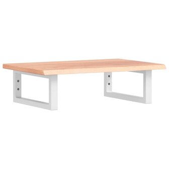 Badkamer wandschap staal en massief eikenhout 2