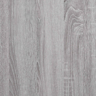 Wastafelkast 58x33x60 cm bewerkt hout grijs sonoma eikenkleurig 9