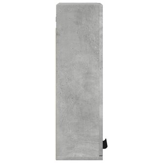 Badkamerkast wandgemonteerd 32x20x67 cm betongrijs 5