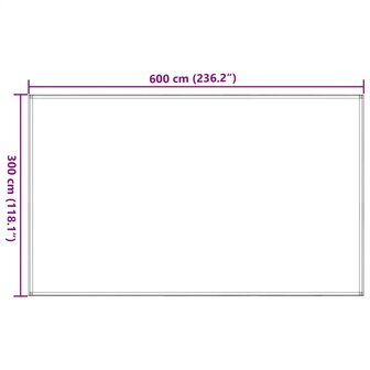 Tenttapijt 300x600 cm beige 7