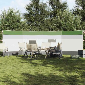 Windscherm camping waterdicht 510x153 cm groen 1