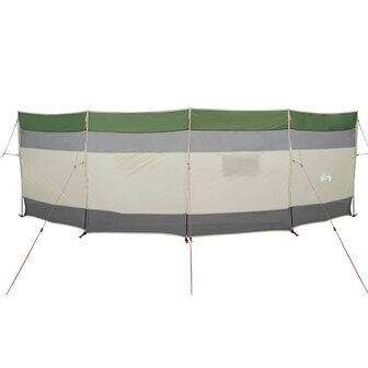 Windscherm camping waterdicht 510x153 cm groen 4