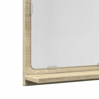 Badkamerspiegelkast 60x11x37 cm bewerkt hout sonoma eikenkleur 7