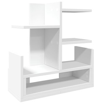 Bureau organiser 49x20x52,5 cm bewerkt hout wit 2