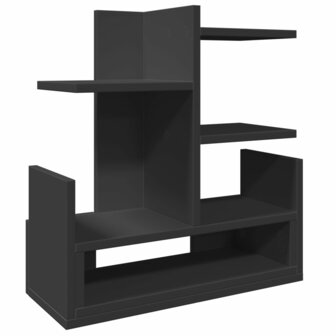 Bureau organiser 49x20x52,5 cm bewerkt hout zwart 2