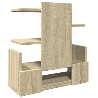 Bureau organiser 49x20x52,5 cm bewerkt hout sonoma eikenkleurig 6
