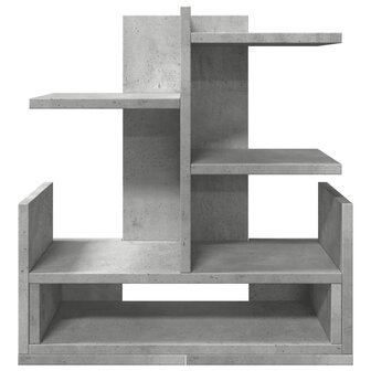Bureau organiser 49x20x52,5 cm bewerkt hout betongrijs 4