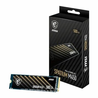 Hard Drive MSI S78-440K380-P83 500 GB SSD 1