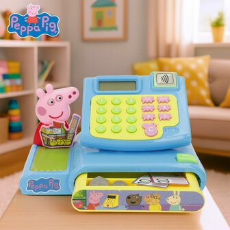 Speelgoedkassa Peppa Pig 19 x 15 x 13 cm (4 Stuks) 3