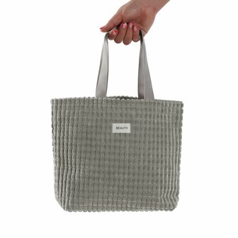 Dames handtas Versa Corduroy Blauw 9 x 22 x 23 cm 1