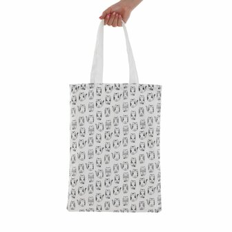 Dames handtas Versa 36 x 48 x 36 cm Katten 1