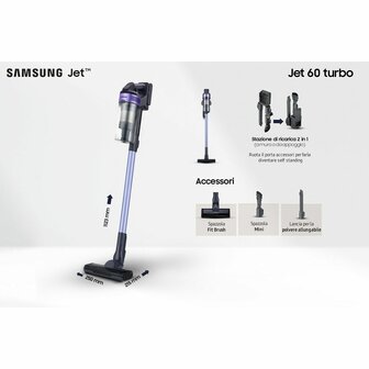 Steelstofzuiger Samsung VS15A6031R4/ET 150 W 6