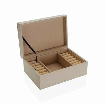 Juwelenkistje Versa Beige 13,5 x 8 x 20,5 cm 1