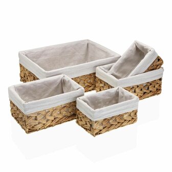 Mandenset Versa Braids Waterhyacint 30 x 15 x 40 cm 1
