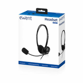Hoofdtelefoon met microfoon Ewent EW3567 Zwart (1 Stuks) 4
