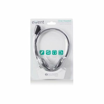 Hoofdtelefoon met microfoon Ewent EW3567 Zwart (1 Stuks) 7
