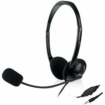 Hoofdtelefoon met microfoon Ewent EW3567 Zwart (1 Stuks) 8