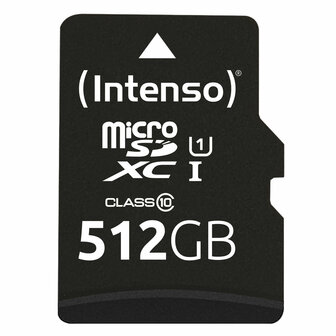 Micro SD kaart met adapter INTENSO 3423493 512 GB 5