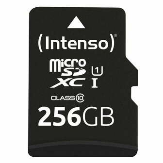 Micro SD kaart met adapter INTENSO 3423492 256 GB 1