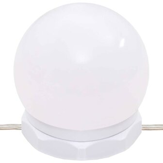 Spiegelkast met LED-verlichting 90x31,5x62 cm gerookt eiken 7
