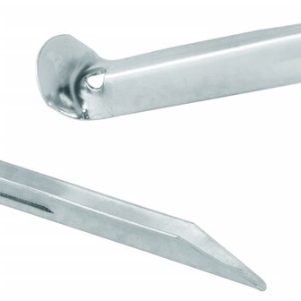Tentharingen 24 st &Oslash;20 mm 22 cm gegalvaniseerd staal 6