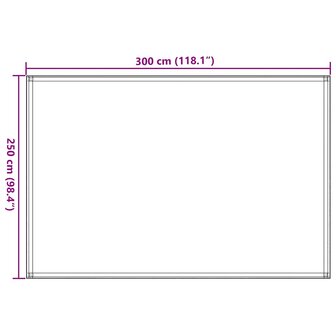 Tenttapijt 250x300 cm HDPE zandkleurig 7