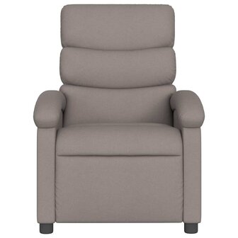 Massagestoel verstelbaar stof taupe 4