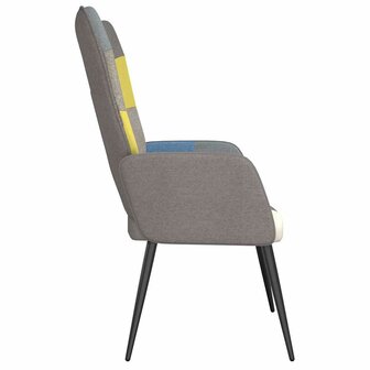 Relaxstoel patchwork stof 4