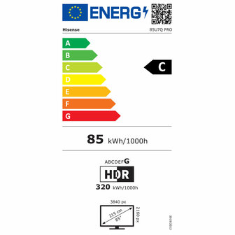 Smart TV Hisense 85U7Q PRO 85&quot; 4K Ultra HD LED HDR 2