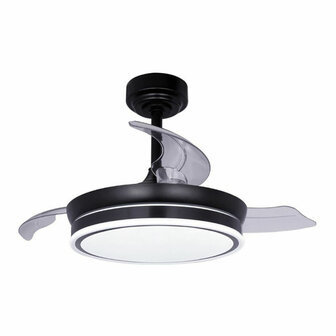 Plafondventilator CristalRecord 85-065-46-180 Zwart 45 W &Oslash; 92 cm 3