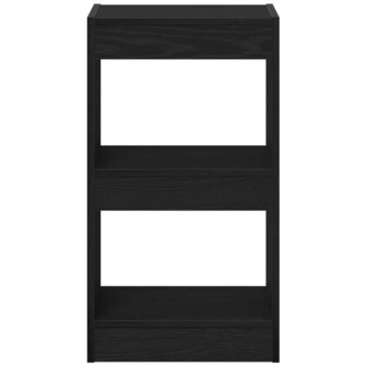 Boekenkast Zwart eiken 40 x 30 x 71.5 cm Bewerkt hout 5