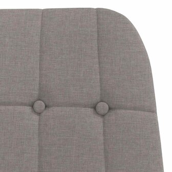 Relaxstoel stof taupe 6