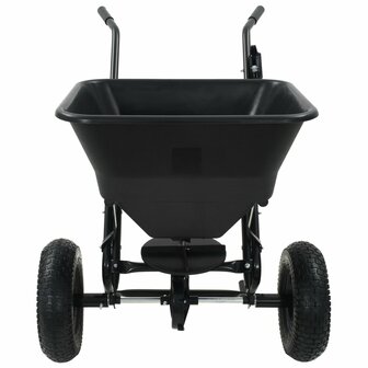 Strooiwagen duwmodel 45 L 106x73x76 cm PVC en staal 5