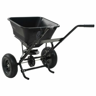 Strooiwagen duwmodel 45 L 106x73x76 cm PVC en staal 8