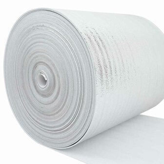 Radiatorfolie Zilver 0,5 x 10 m Aluminium 2