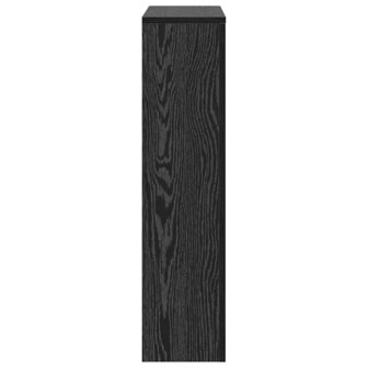 Radiatorafdekking Zwart Eiken 78 x 20 x 82 cm 5