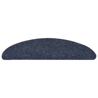 Trapmatten Zelfklevend 5 stuks 56x17x3 cm Blauw Halfrond 3