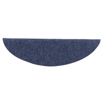 Trapmatten Zelfklevend 5 stuks 56x17x3 cm Blauw Halfrond 4