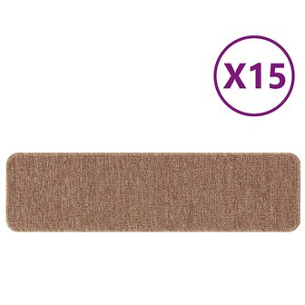 Antislip Trapmatten 15 pcs Geel 75 x 20 cm PP 3