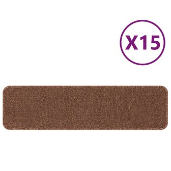 Antislip Trapmatten 15 pcs Geel 75 x 20 cm PP 3