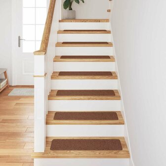 Antislip Trapmatten 15 pcs Geel 75 x 20 cm PP 4