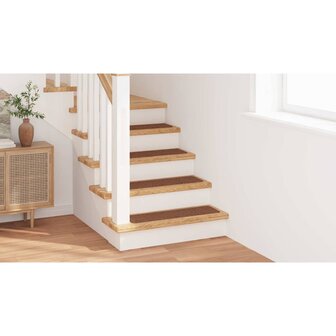 Antislip Trapmatten 15 pcs Geel 75 x 20 cm PP 5