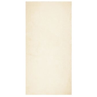Vloerkleed HUARTE laagpolig zacht wasbaar 100x200 cm cr&egrave;me 2