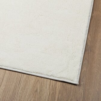 Vloerkleed OVIEDO laagpolig 120x120 cm cr&egrave;mekleurig 4