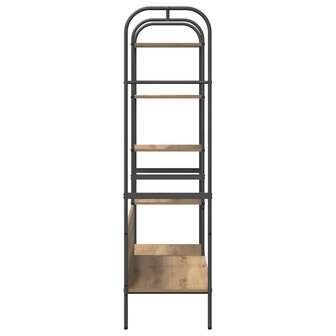 Kledingrek met plank Beige 120 x 44 x 160 cm Bewerkt hout 6