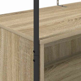 Kledingrek met opslag Bruin 100 x 44 x 160 cm Bewerkt hout 8